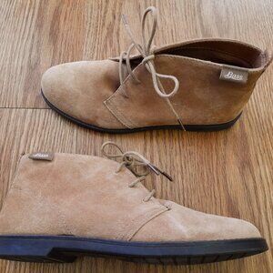 Bass Desert Boots Elyse Size 6.5 Chukka Sand Suede Leather